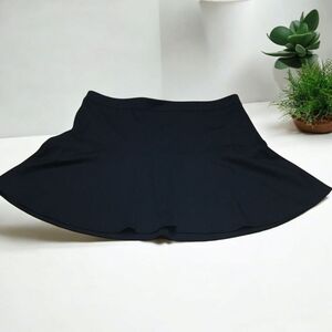 Banana Republic | Black Petite flare mini skirt